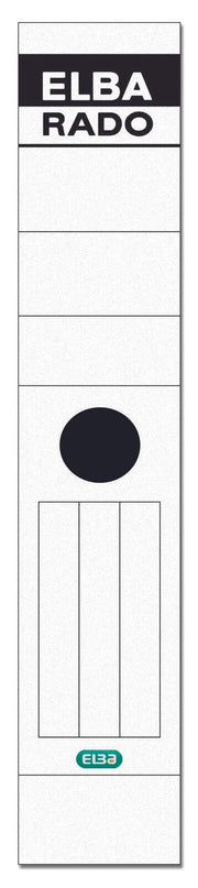 ELBA Ordneretiketten für 8 cm Rückenbreite 59,0 x 290,0 mm