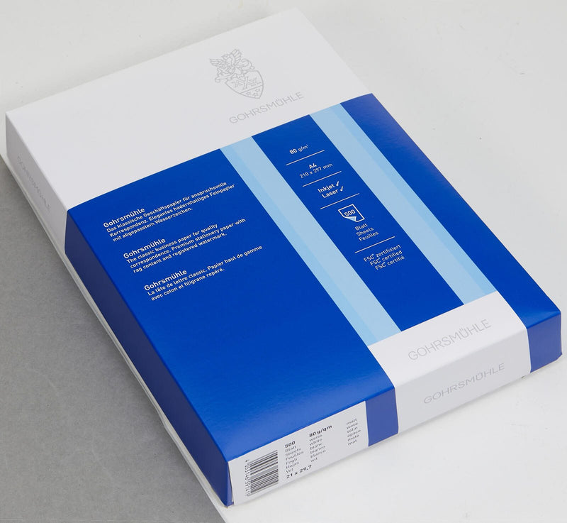 GOHRSMÜHLE Briefpapier mit Wasserzeichen DIN A4 80 g/m²