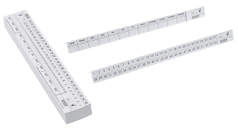 EICHNER Beschriftungsschilder für Hängeregister 28,0 x 1,12 cm