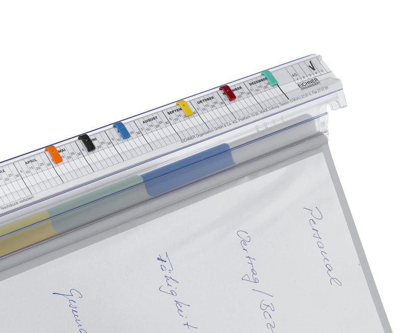 EICHNER Beschriftungsschilder für Hängeregister 28,0 x 1,12 cm