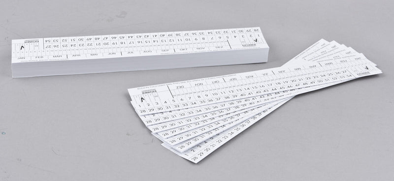 EICHNER Beschriftungsschilder für Hängeregister 28,0 x 1,12 cm