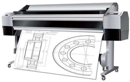 dots Plotterpapier CAD 90 g/m² 610mmx50m