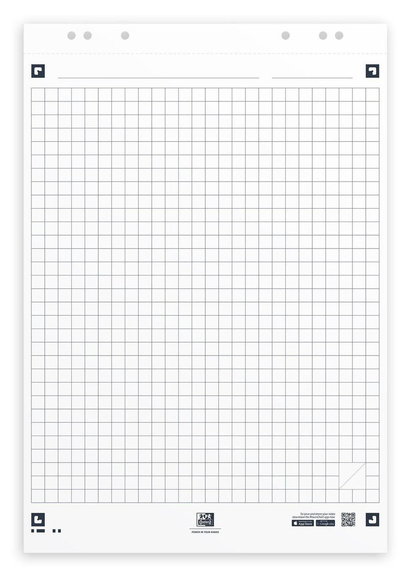 OXFORD Flipchart-Papier 90 g/m²