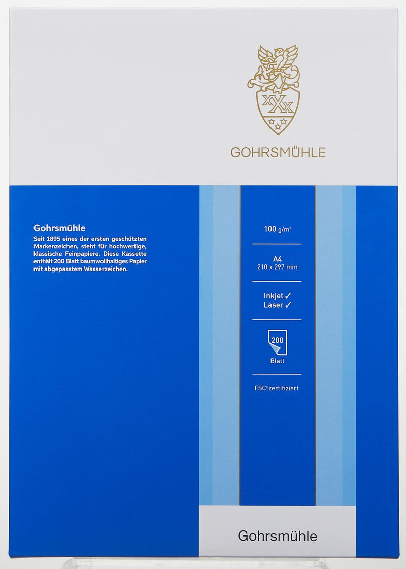 GOHRSMÜHLE Briefpapier mit Wasserzeichen DIN A4 100 g/m²
