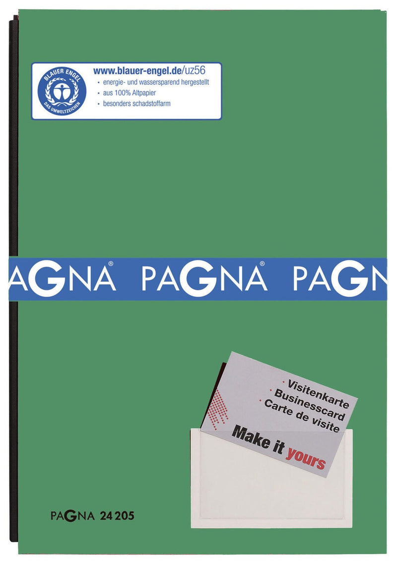 PAGNA Unterschriftenmappe für DIN A4 grün