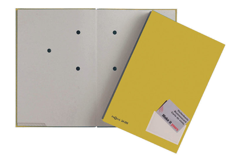 PAGNA Unterschriftenmappe für DIN A4 gelb