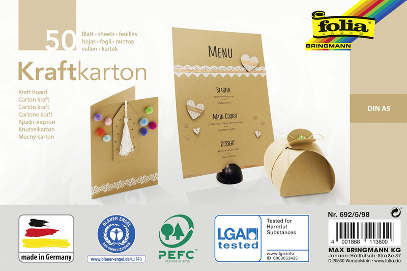 folia Tonpapier DIN A5 230 g/m²