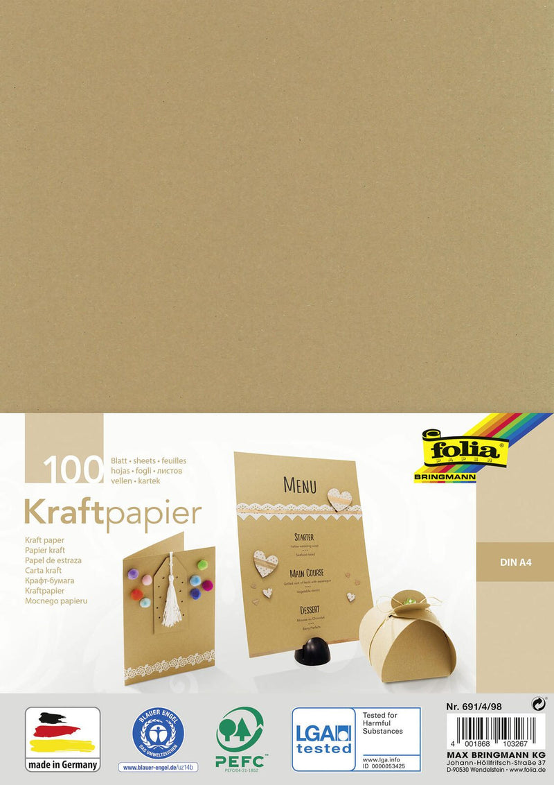 folia Tonpapier DIN A4 120 g/m²