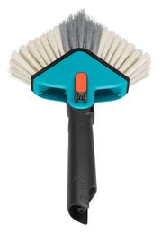 GARDENA Besenkopf hochwertige Besteckung türkis/schwarz