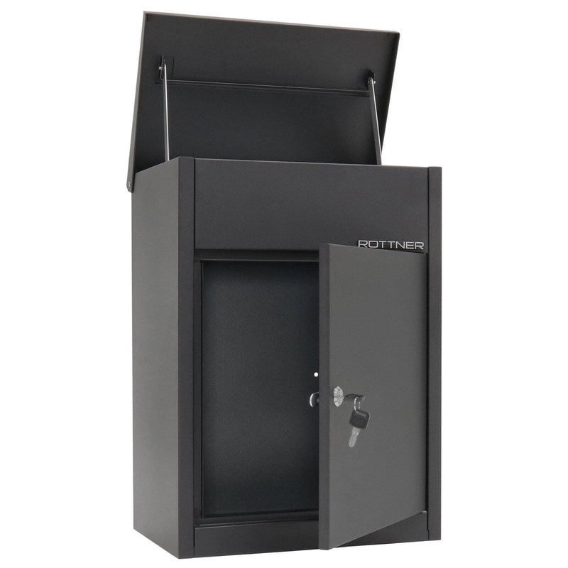 ROTTNER Paketbriefkasten T05967 schwarz
