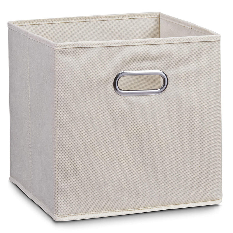 Zeller Aufbewahrungsbox 30,0 l - 32,0 x 32,0 x 32,0 cm beige