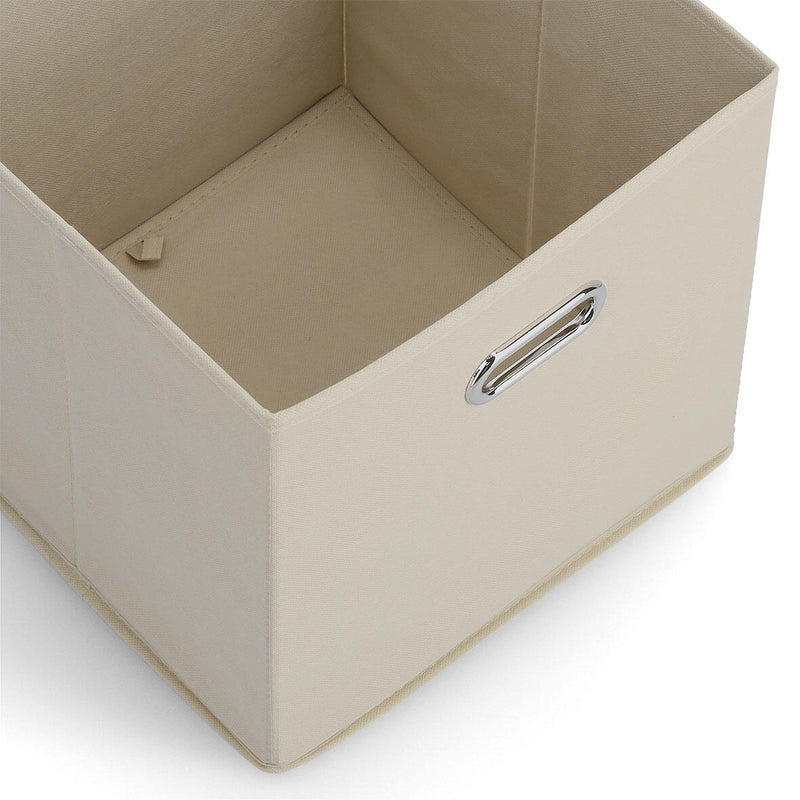 Zeller Aufbewahrungsbox 30,0 l - 32,0 x 32,0 x 32,0 cm beige