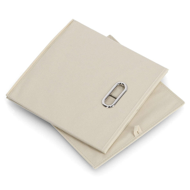 Zeller Aufbewahrungsbox 30,0 l - 32,0 x 32,0 x 32,0 cm beige