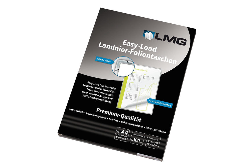 LMG Laminierfolien glänzend 100 mikron A4