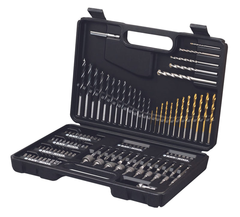 BLACK & DECKER Bohrer- und Bit-Set A7200-XJ 109-teilig