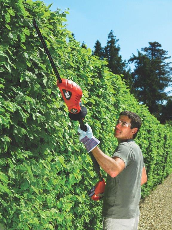 BLACK & DECKER GTC1843L20 Akku-Stabheckenschere
