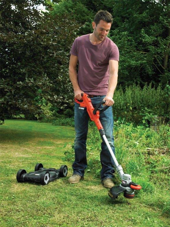BLACK & DECKER STC1820CM Akku-Multi-Rasentrimmer-Set