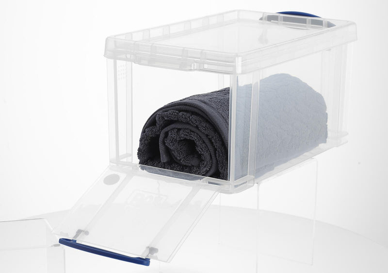 Really Useful Box Aufbewahrungsbox 8,0 l - 34,0 x 20,0 x 17,5 cm transparent