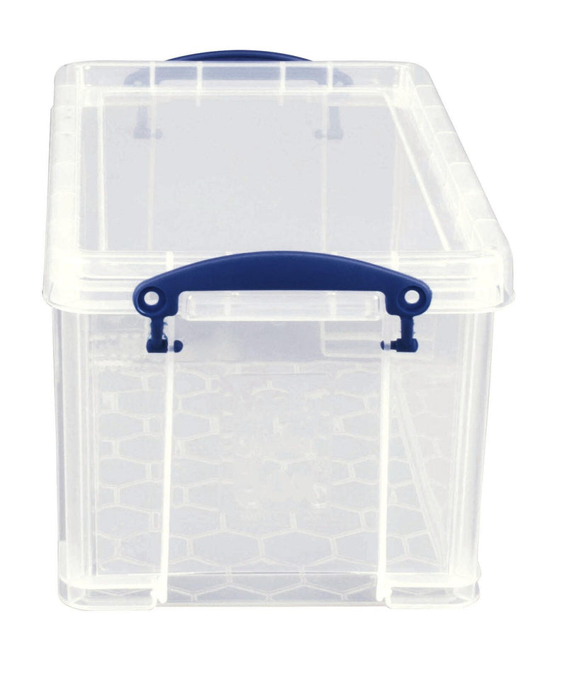 Really Useful Box Aufbewahrungsbox 8,0 l - 34,0 x 20,0 x 17,5 cm transparent