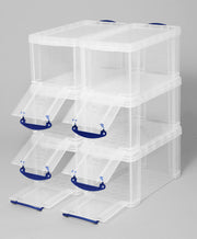 Really Useful Box Aufbewahrungsbox 8,0 l - 34,0 x 20,0 x 17,5 cm transparent