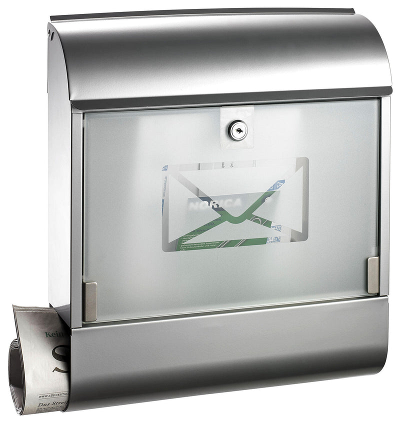 ALCO Briefkasten 8608 silber