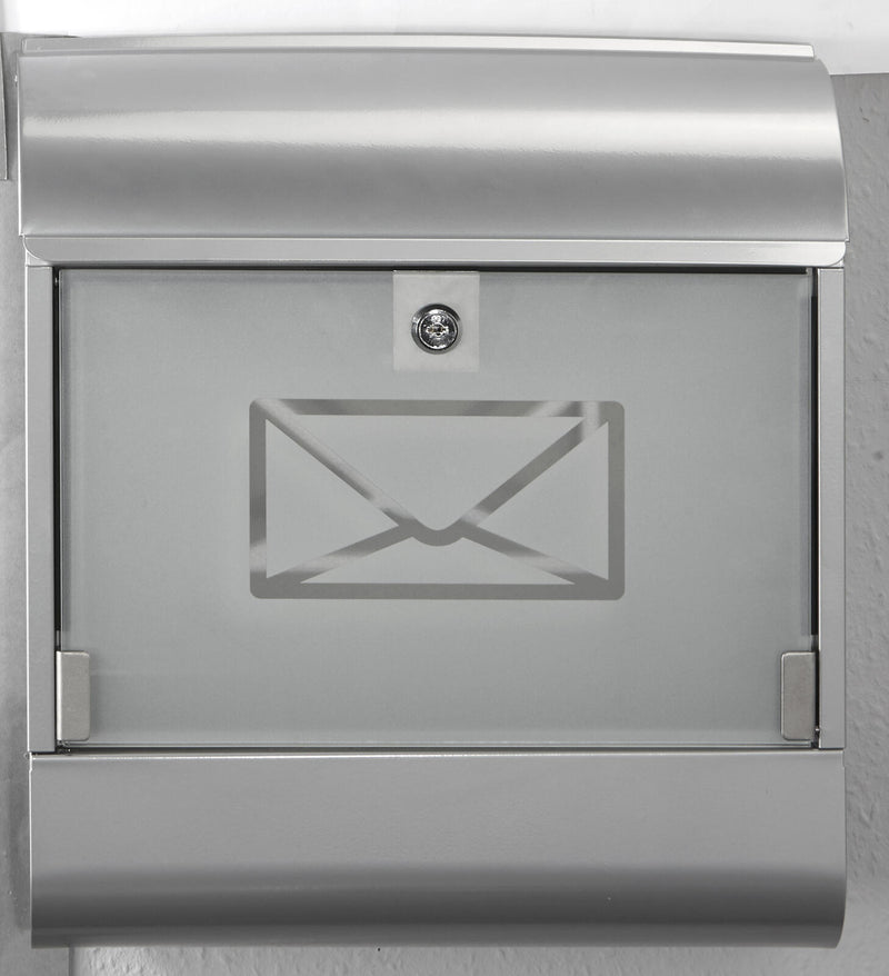 ALCO Briefkasten 8608 silber