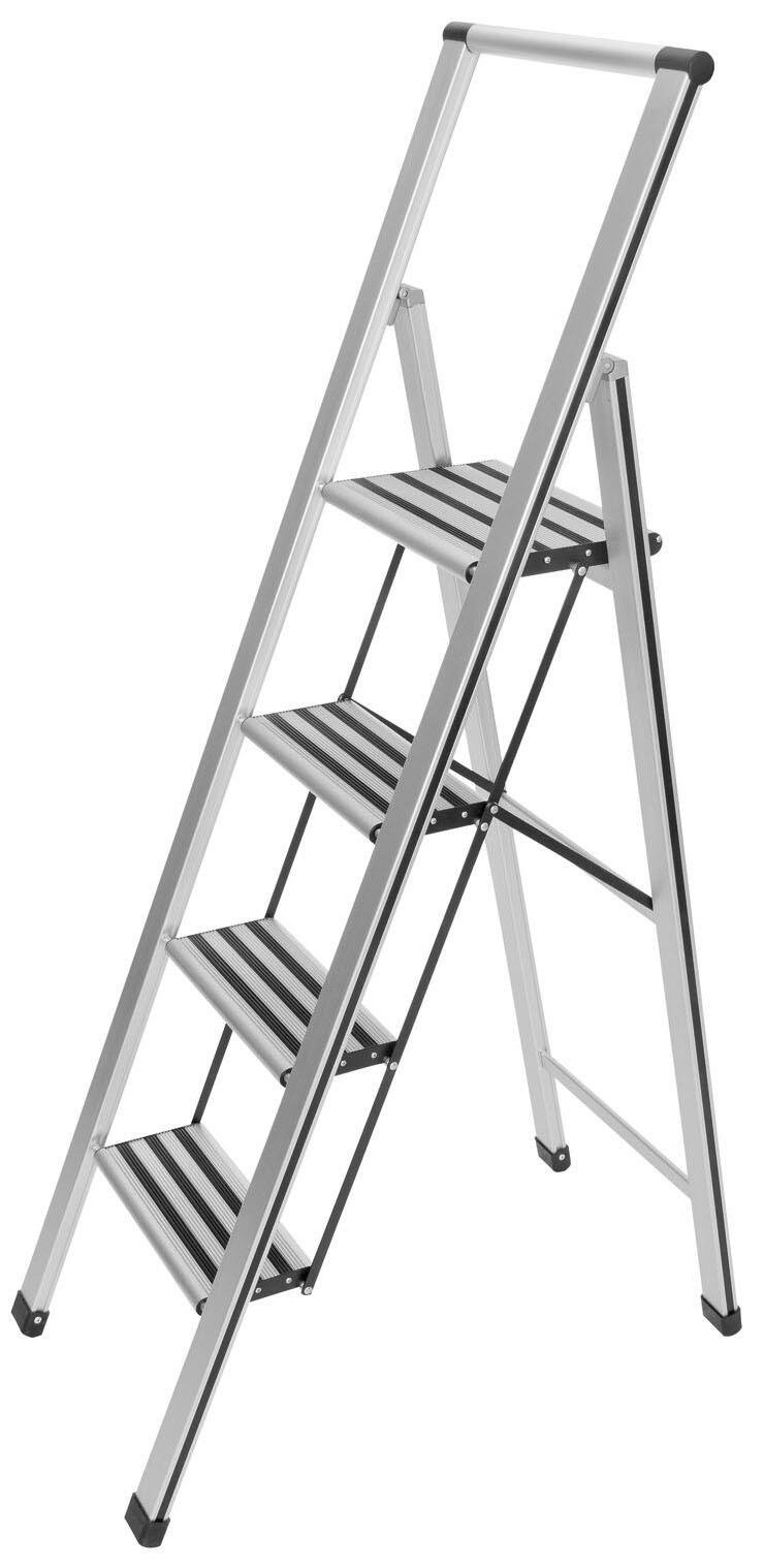 WENKO Klapptritt 4 Stufe, H: 144 cm