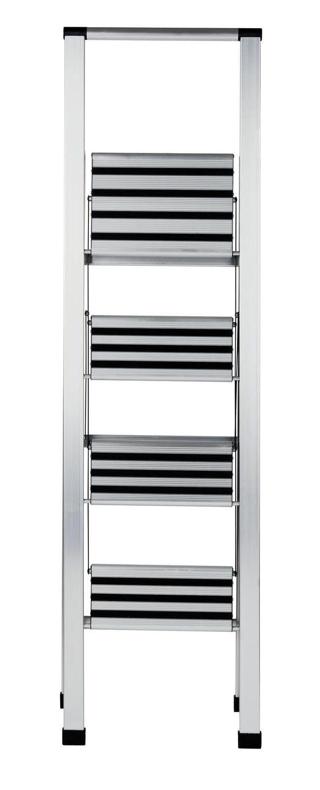 WENKO Klapptritt 4 Stufe, H: 144 cm