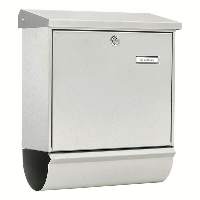 BURG WÄCHTER Briefkasten Comfort - Set 32680 silber
