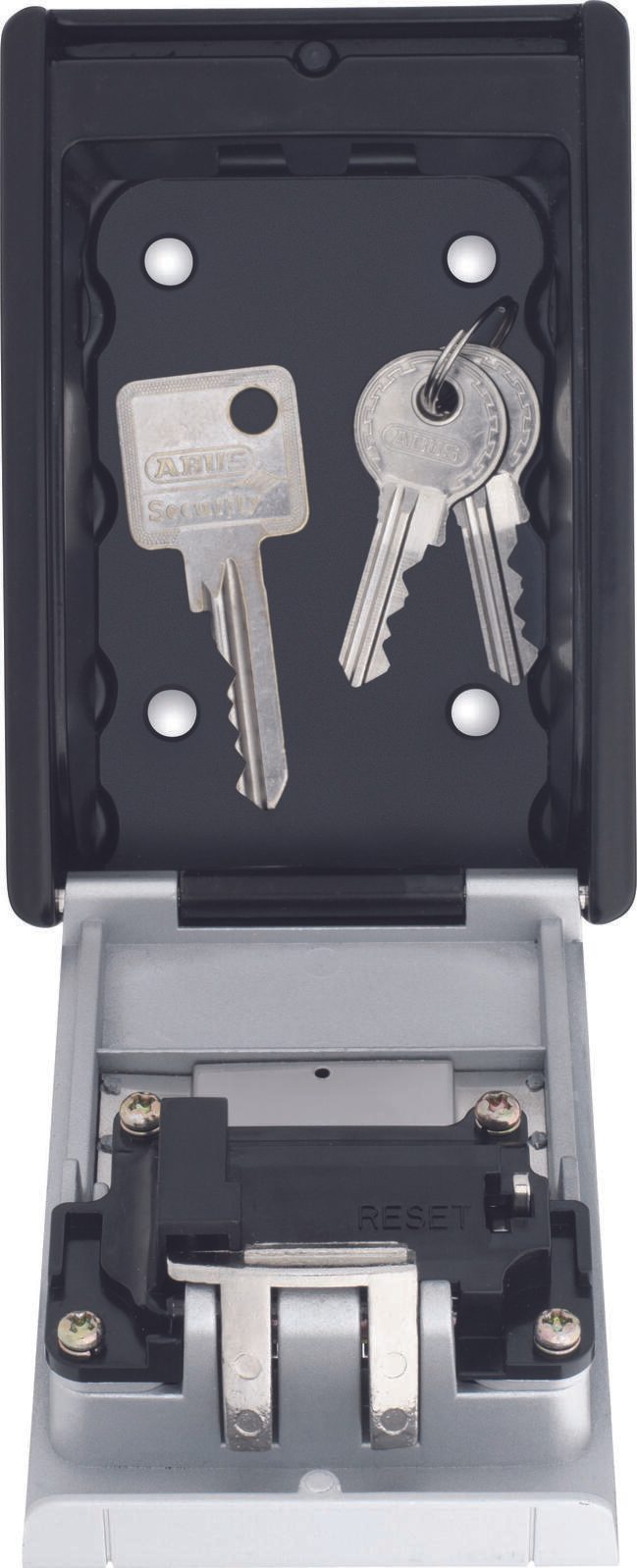 ABUS KeyGarage 787 Schlüsseltresor mit 0 Zahlenschloss silber