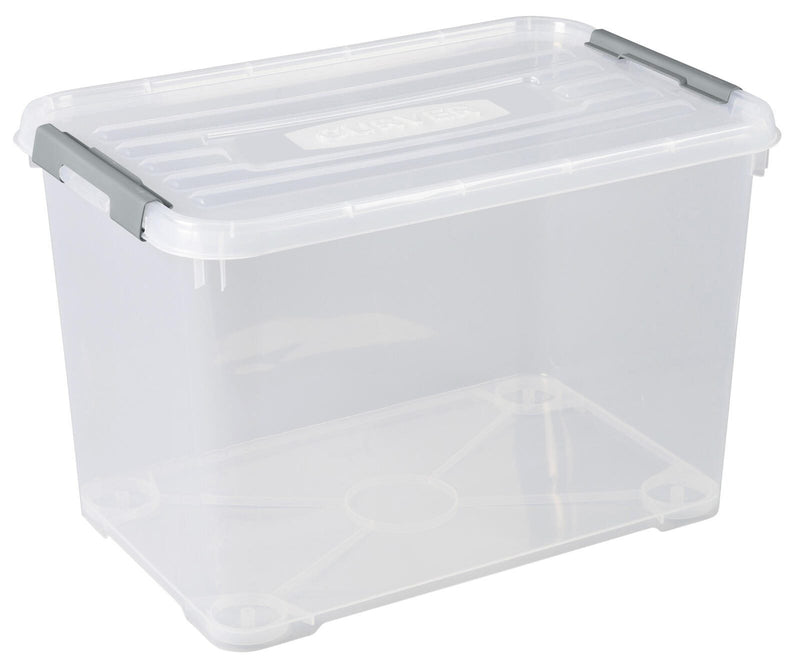 curver Aufbewahrungsboxen HANDY 65,0 l - 60,0 x 40,0 x 38,8 cm transparent