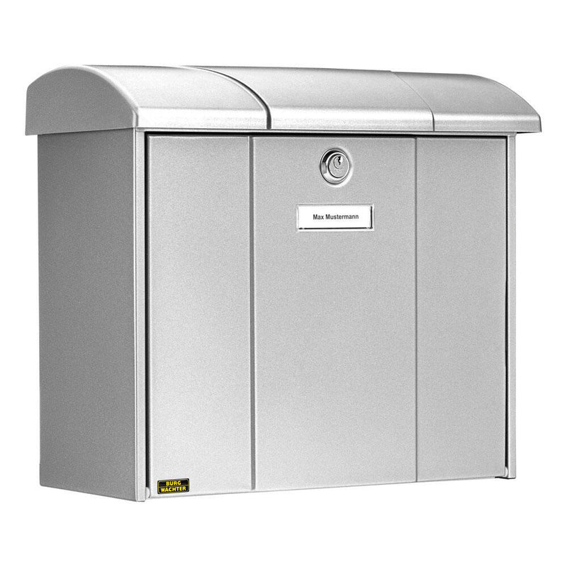BURG WÄCHTER Briefkasten Olymp 916 910 silber