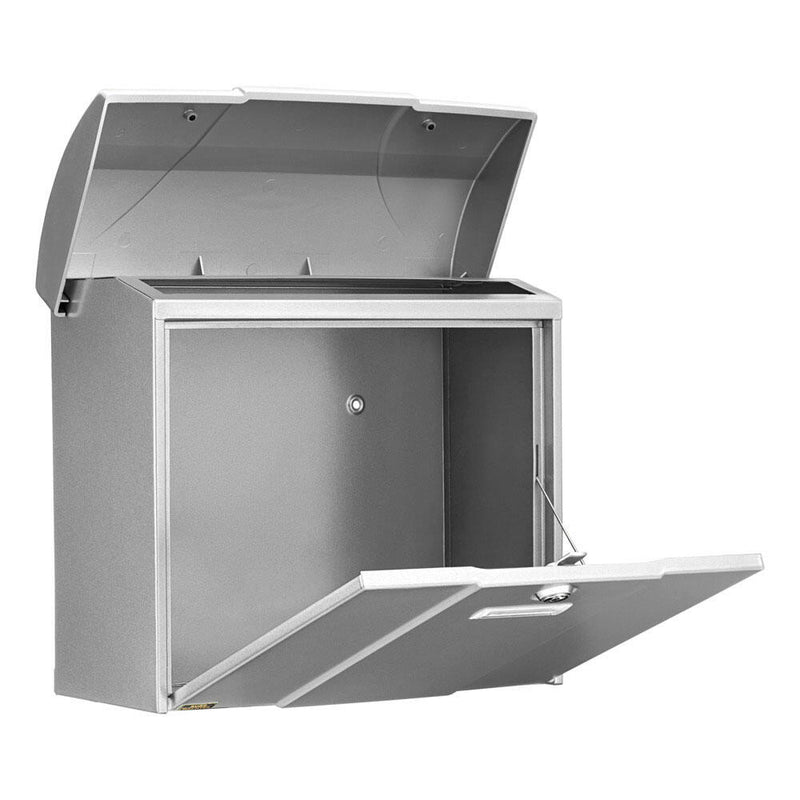 BURG WÄCHTER Briefkasten Olymp 916 910 silber