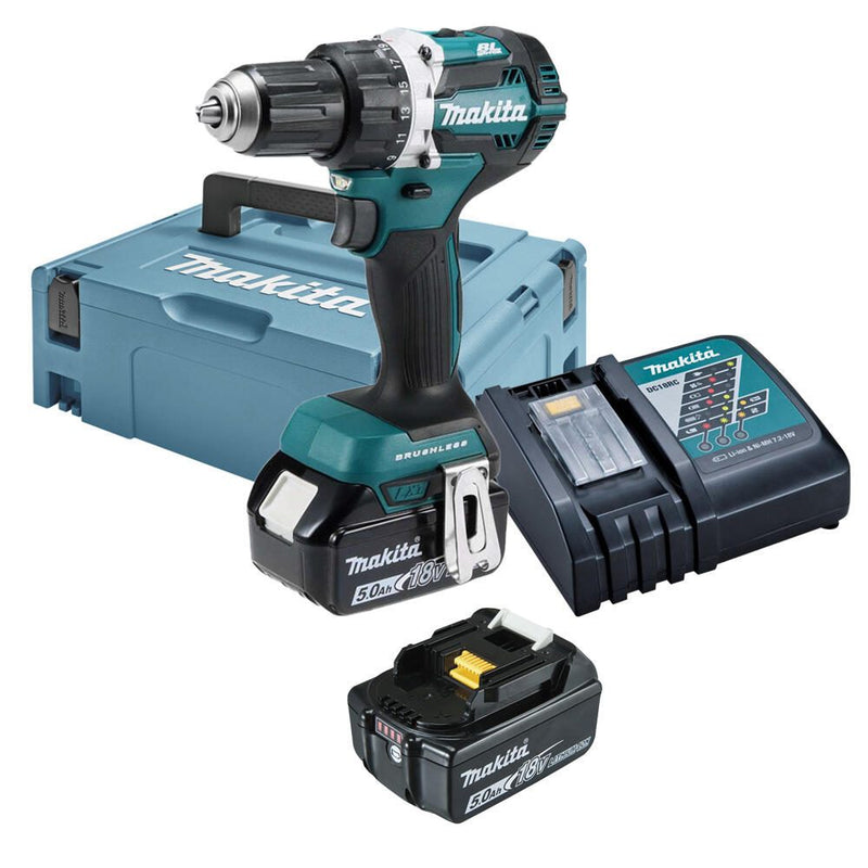 makita Akku-Bohrschrauber-Set DDF484RTJ