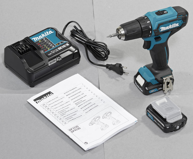 makita Akku-Bohrschrauber-Set DF333DSAE