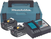 Power Source Kit 2x Akku BL1830B 18V 3,0 Ah, Schnellladegerät DC18RC, MAKPAC Gr.