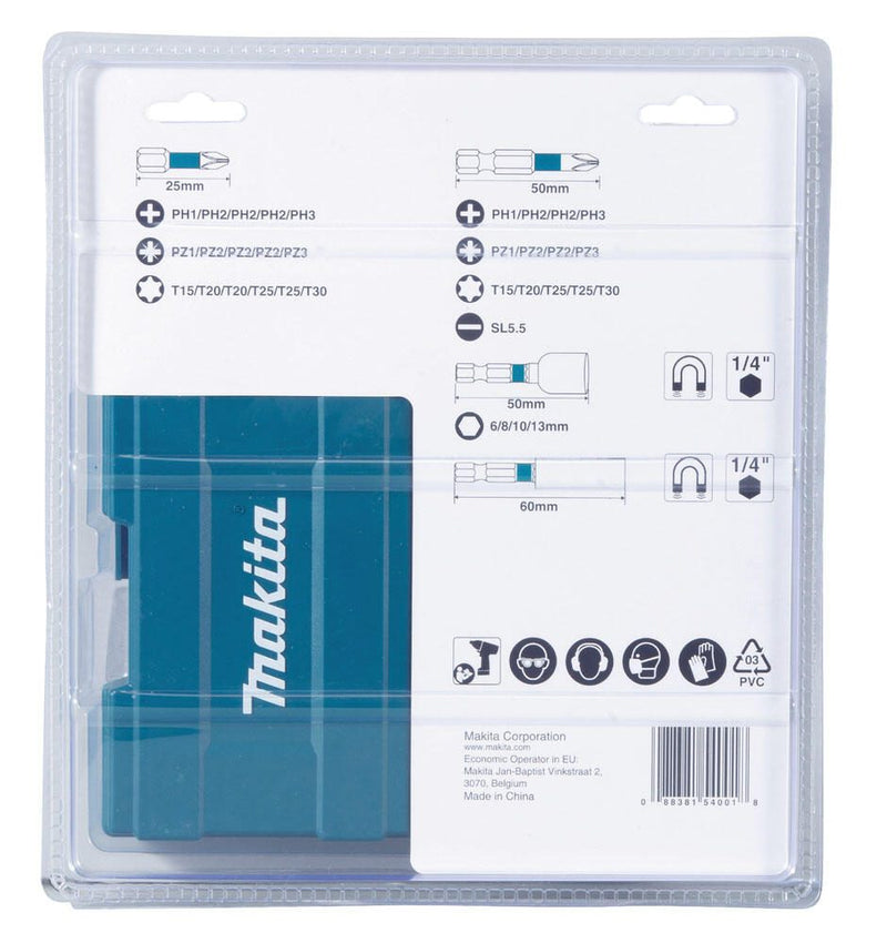 makita Bit-Set B-66880 35-teilig