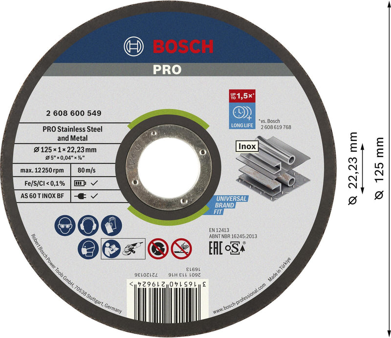 BOSCH Trennscheibe Expert for Inox - Rapido
