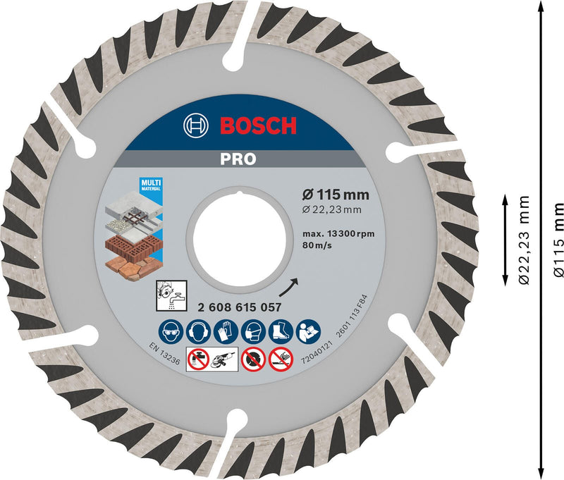 BOSCH Diamant-Trennscheibe Standard for Universal