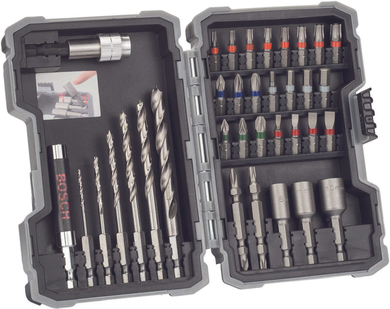 BOSCH Bohrer- und Bit-Set 35-teilig
