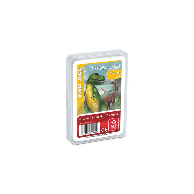 ASS ALTENBURGER TOP ASS Quartett Dinosaurier Kartenspiel