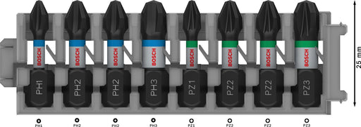 BOSCH Bit-Set Impact Control 8-teilig