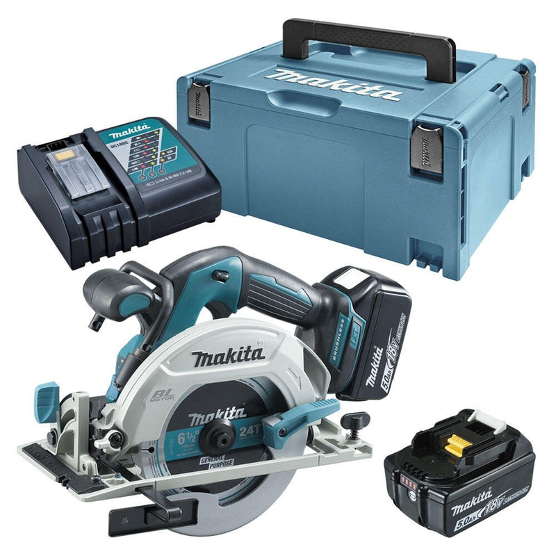 makita Akku-Handkreissäge-Set DHS680RTJ