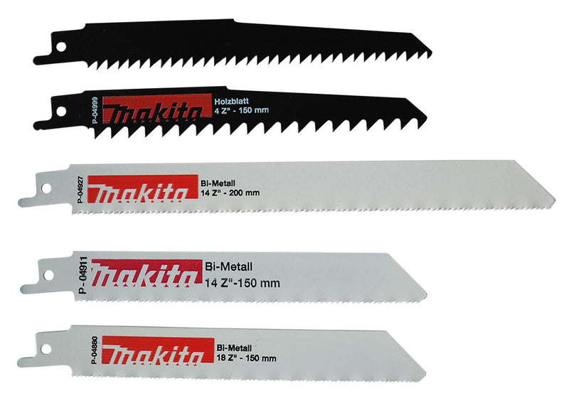 makita P-83967 Säbelsägeblätter-Set 5-teilig