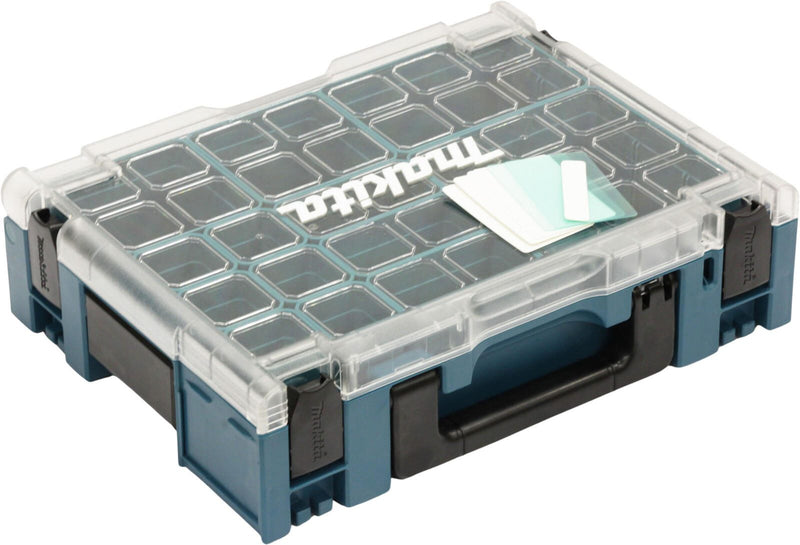 makita MAKPAC-Organizer 191X80-2 Werkzeugkasten 14-teilig