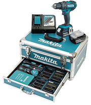 makita Akku-Schlagbohrschrauber-Set DHP482RFX9