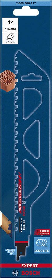BOSCH EXPERT S 1243 HM Special for Brick Säbelsägeblatt 1 St.