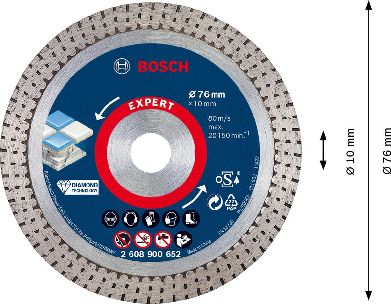BOSCH Diamant-Trennscheibe EXPERT Best for Hard Ceramic