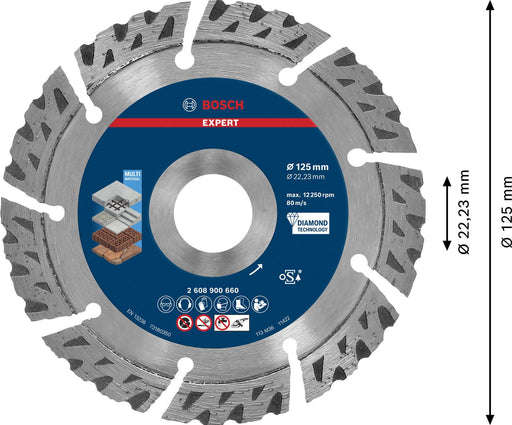 BOSCH Diamant-Trennscheibe EXPERT Best for Universal