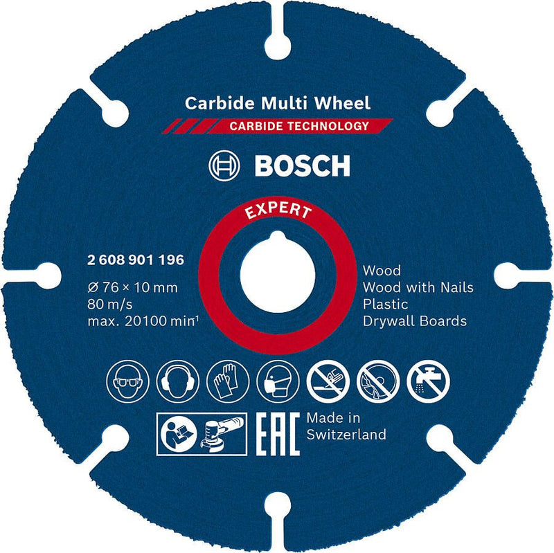 BOSCH Trennscheibe EXPERT Carbide Multiwheel